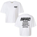 MANIC CYCLE WOMENS CROP TOP WHITE